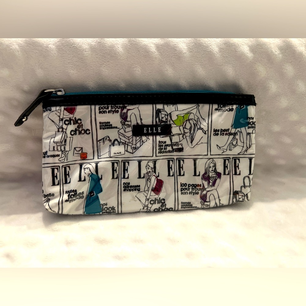 NWOT Elle Make Up Cosmetics Pouch